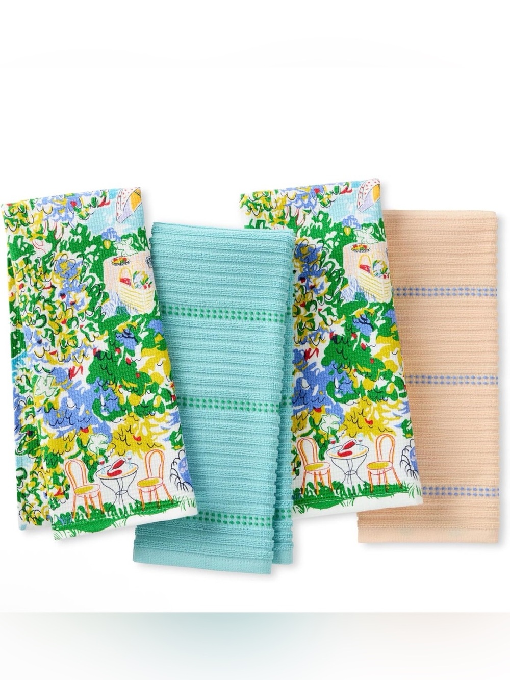kate spade new york Spring Garden Kitchen Towels 4-Pack